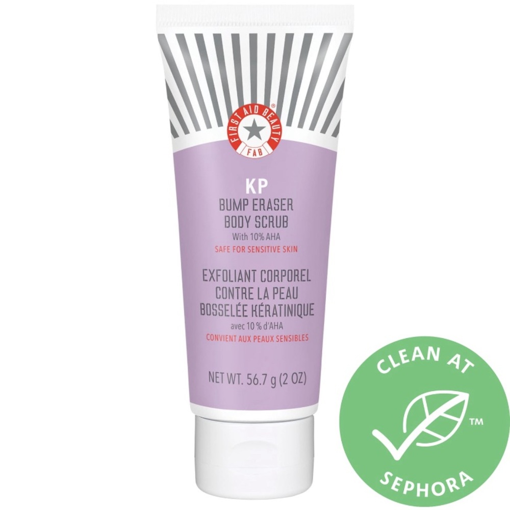 first aid beauty kp bump eraser body scrub mini size NEW AND SEALED